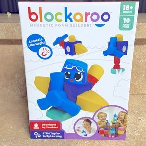 Brand new never been opened Blockaroo magnetic foam builders.
